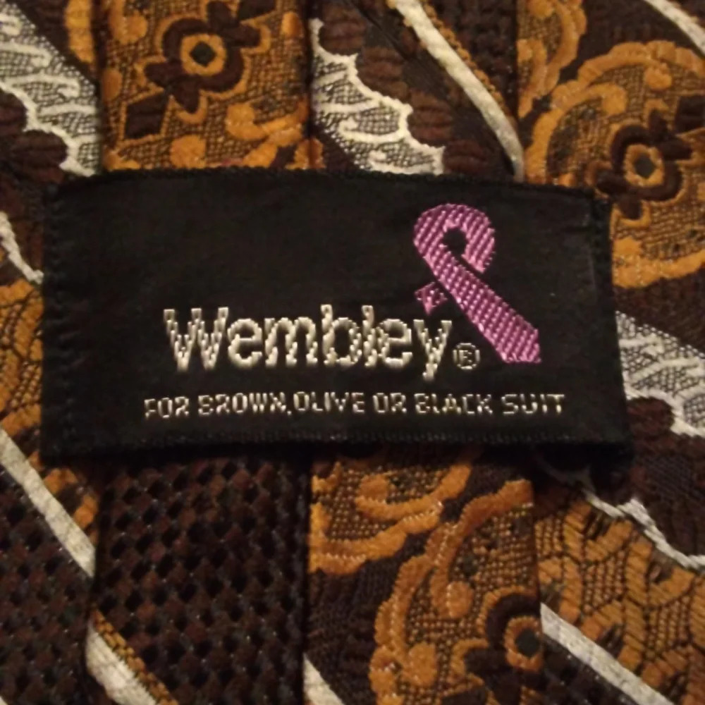Wembley Snap-On Tie Vintage Men's Accessories - Picture 3 of 9